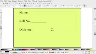 voiceover i2c Inkscape 5 Using Text Tool