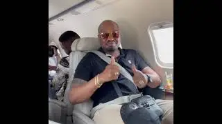 Obi Cubana to Abuja with friends 