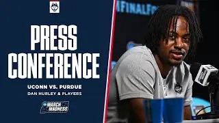 Coach Dan Hurley & Players Pregame Press Conference | National Championship