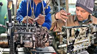 Hitachi 400 Diesel Pump Plunger Changing | Repairing & Fitting Process Diesel Pump Plunger