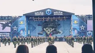 Гвардия 104 и 234 ДШП. Полигон Завеличье. 2 августа 2019 ВДВ 89 лет. Псков, показуха
