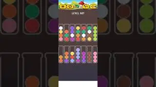 Ball Sort Puzzle_level 587 