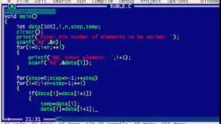 how to Arrange array in ascending and Descending order By C Programming