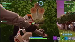 Heel Wailing Woods weg hakken?! - fortnite gameplay