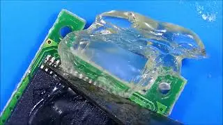 Gunk removal from USB Stick to prepare it for data recovery - ASMR