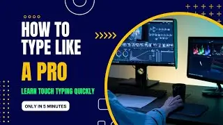 Learn touch typing Quickly | Fast typing | Tips and tricks | TechFun