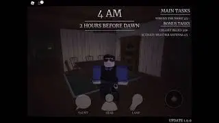 Roblox Survive The Night- Security Officer Avatar Gameplay