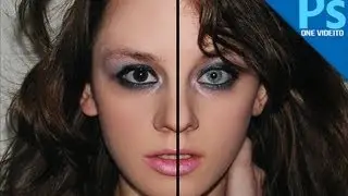Tips Photoshop : Cambiar ojos de forma realista by onevideito