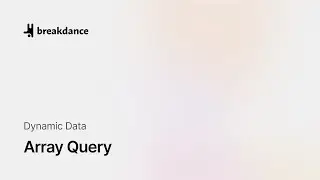 Array Query