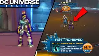 i beat SURVIVAL MODE ROUND 30 !! Earth Might DPS ( DCUO Season 3 )
