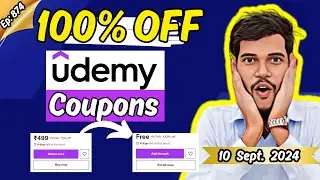 #Ep-874 UDEMY Coupon Code 2024 || Udemy FREE Courses || How to Download Udemy Courses for FREE