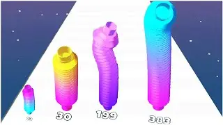 Pop Tube Runner - Gameplay Walkthrough - Max Levels