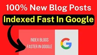 Get Your New Blog Posts Indexed Fast In Google with These Tricks (2022) 