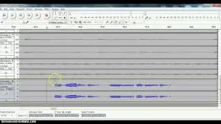 Leveling vocals or parts of a track in Audacity