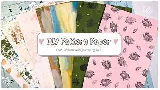 ♡ DIY Pattern Paper | How to Make Pattern Paper at Home