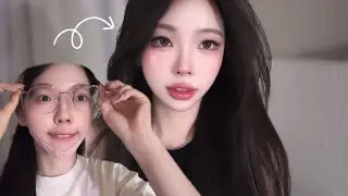 마주친 순간 홀리는 고급미 광채 피부 메이크업 ✨ (김정문 알로에 | pms의 무서움..^^)