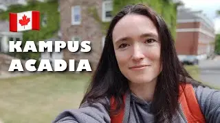 Jalan2 di Kampus Acadia di Wolfville