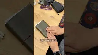 [people of paper republic] what is inside Karyn’s leather journal? #leatherjournal #customisation