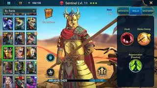 Raid Shadow Legends.  Sentinel . Rare