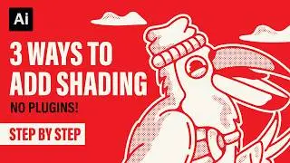 3 Easy Ways to Shade Your Characters in Illustrator