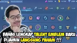 BAHAS EMBLEM BARU & REKOMENDASI DARI BANG SANNIN BUAT PARA USER MARKSMAN & GOLDLANE - Mobile Legends