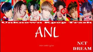 NCT DREAM - ANL Color Coded Lyrics
