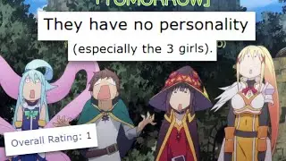 Reading BAD Reviews for Anime I LIKE  (Re:Zero | Death Note | HxH | Steins;Gate | Konosuba)