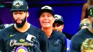 FIRST CHAMPIONSHIP OF ANTHONY DAVIS ON HIS CAREER IN NBA FINALS 2020 SEASON