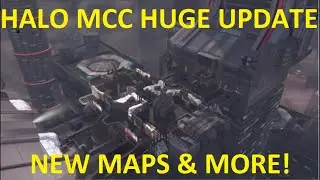 Halo MCC HUGE New Update (New Maps, ODST MP, 8 Player Firefight & More)