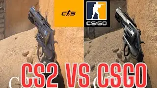 CS2 vs CSGO | Differnece Between CSGO & CS2 Gun Sound's and Designs | NarimaN3t