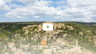 The beautiful village of Grdes in Provence, France