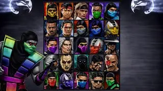 Ultimate Mortal Kombat 3 Plus (Mugen) Chameleon Playthrough