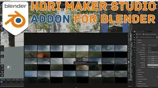 HDRI MAKER STUDIO ADDON - BLENDER 4.4 TUTORIAL