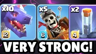 HYDRA Is BACK at TH18! NEW DRAGON RIDERS + TOTEM SPELL = EASY 3 STARS!