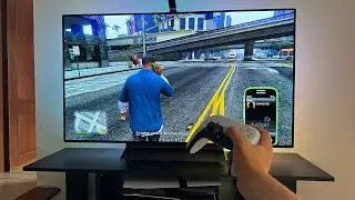 GTA V PS5 Pro Gameplay With LG Oled C4 (4K 60 FPS HDR) | Govee TV Backlight 3