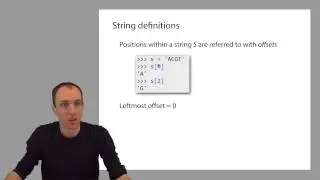 ADS1: String definitions and Python syntax