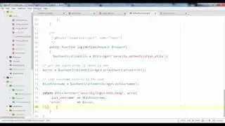 Symfony 3 - 58 - Seguridad. Login form