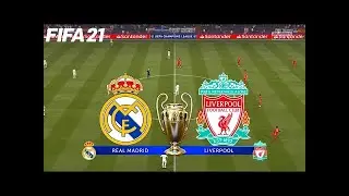 FIFA 21| PS5 | Uefa Champions league |Real Madrid vs Liverpool @ Santiago Bernabeu Stadium | HD