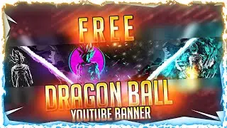 Free Dragon Ball Anime YouTube Banner|Template|Free Download