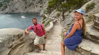 Новый свет тропа Голицына Крым  часть 5