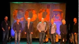Coda singing 'Randy Dandy' at the Linenhall Arts Centre, Castlebar, Mayo, Ireland