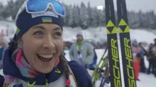 #OBE17: Dzhyma 5th in Mass Start