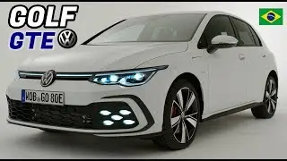 New Volkswagen GOLF GTE MK8 2021 comes to Brazil with GTI power | Top Cars
