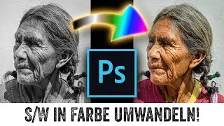Photoshop-Tutorial: Wie man aus einem Schwarz-Weiß-Bild ein Farbbild macht - einfacher Trick
