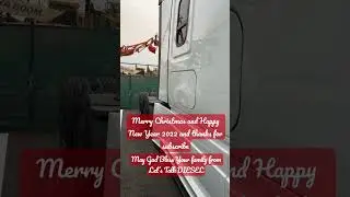 The season of give, share and hope. And of course brand new trucks.