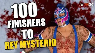 WWE 2K24 : 100 Finishers To Rey Mysterio