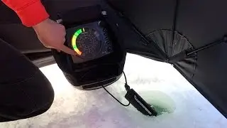 How to use a Humminbird ICE 35 flasher