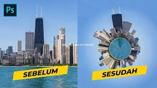 Cara Edit Foto 360 Derajat | How To Create Photo 360 Degree | Photoshop Tutorial Populer