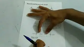 دوائر التيار المتناوب نظرية ثفنن ونورتن Thevenin and Norton theorm in Ac circuit