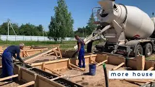 Утепленная Шведская Плита домов More House в КП 
